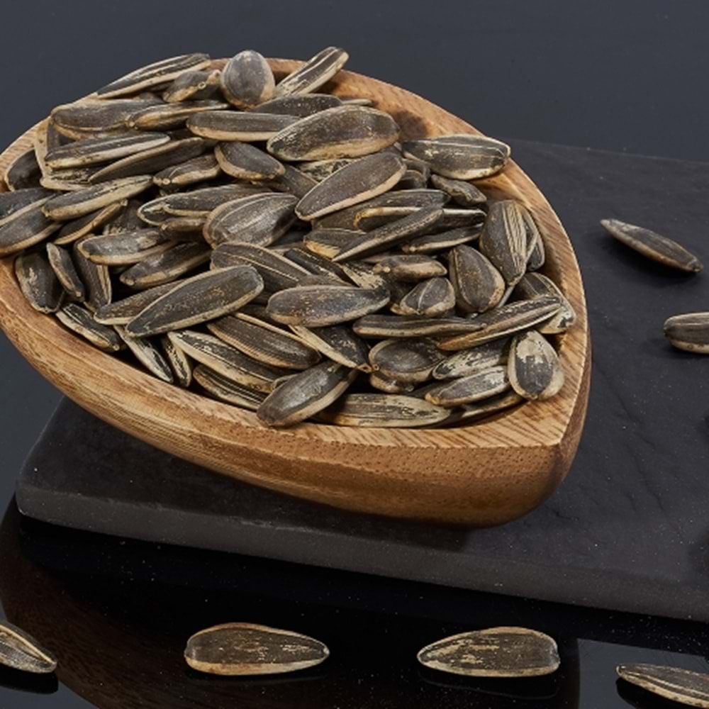 Ayçekirdeği Siyah Tuzsuz Kavrulmuş - 1000 GR